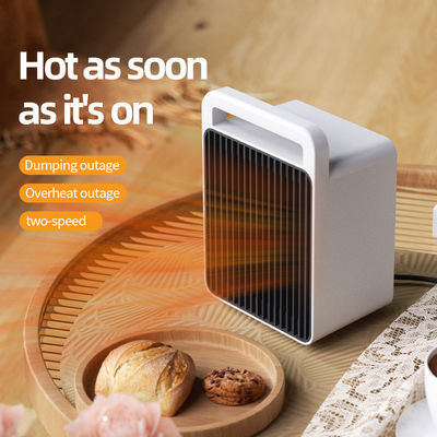 Mini riscaldatore elettrico portatile PTC riscaldamento rapido per la casa ufficio 900W fonte di alimentazione