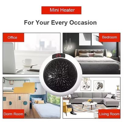 Scaldabagno elettrico per uso domestico per inverno interno 2024 Mini scaldabagno a ventola a presa