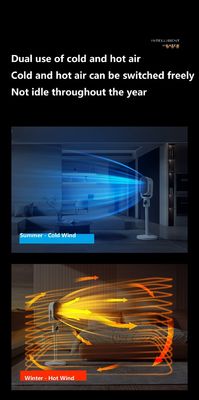 Riscaldatore elettrico a oscillazione verticale a risparmio energetico PTC per il raffreddamento e il riscaldamento domestici