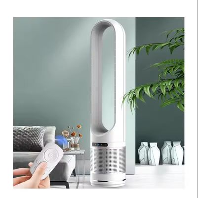 Stampa a schermo di seta Purificatore d'aria da 50 pollici raffreddamento Ventilatore elettrico senza lama con telecomando
