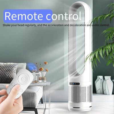 Stampa a schermo di seta Purificatore d'aria da 50 pollici raffreddamento Ventilatore elettrico senza lama con telecomando