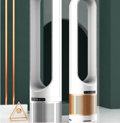 Smart Home Standing ventilatore elettrico di raffreddamento dell'aria con grande design senza lama verticale 50 pollici