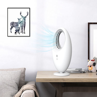 Ventilatore portatile elettrico di scrivania Mini USB ricaricabile Ventilatore da tavolo senza lame ABS PC Tower Ventilatore
