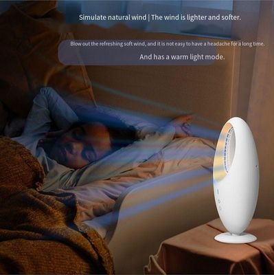 Ventilatore portatile elettrico di scrivania Mini USB ricaricabile Ventilatore da tavolo senza lame ABS PC Tower Ventilatore