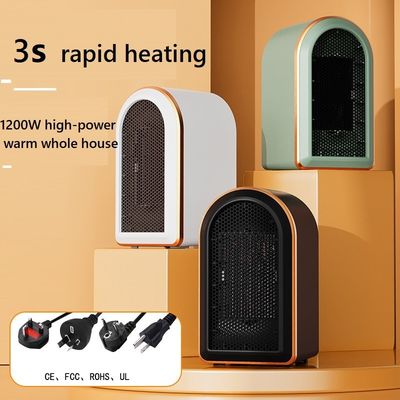 Inglese Linguaggio di funzionamento Caldaia elettrica da tavolo 1200W PTC Caldaia ventilatore portatile