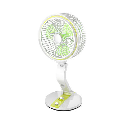 Protable Mini Piccolo Popolare Ventilatore a mano ricaricabile con luce a LED e velocità regolabile