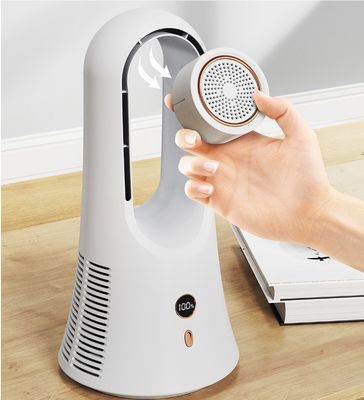 600 g di ventilatore multifunzionale mute ricaricabile senza lame per ambienti tranquilli