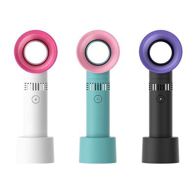 Ventilatore di ricarica USB portatile per asciugacapelli per ciglia in bianco blu nero
