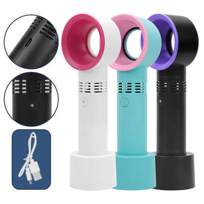 Ventilatore di ricarica USB portatile per asciugacapelli per ciglia in bianco blu nero