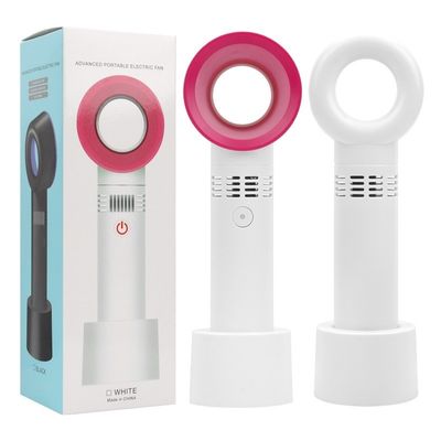 Ventilatore di ricarica USB portatile per asciugacapelli per ciglia in bianco blu nero