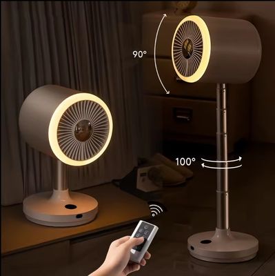 Fonte di alimentazione usb Ventilatore a terra ricaricabile con ventilatore da tavolo portatile leggero