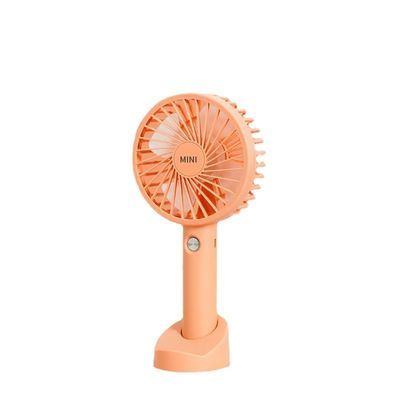 Mini ventilatore a mano USB ricaricabile NO App Control Nero Bianco Arancione Verde Blu o Giallo
