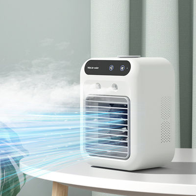 Mini ventilatore di aria condizionata da scrivania con raffreddamento ad acqua e luce notturna Peso netto 700g