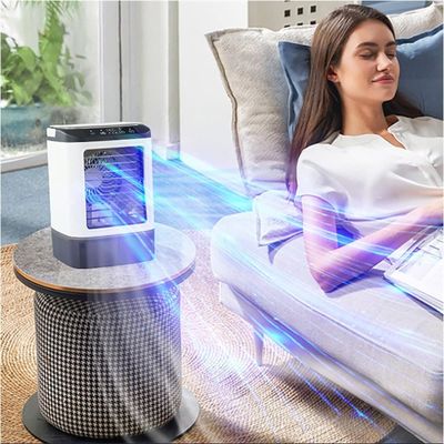Ventilatore elettrico raffreddamento raffreddato ad acqua umidificato desktop mini condizionatore d'aria Ventilatore piccolo