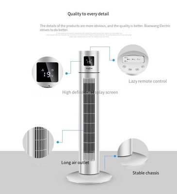 Ventilatore elettrico a 3 velocità per il raffreddamento dell'aria silenziosa e silenziosa nelle stanze ampie