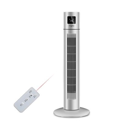 Ventilatore elettrico a torre senza lame da 45 W per ufficio e casa senza raffreddamento