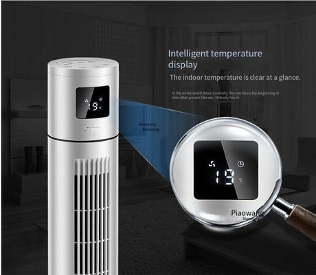 Ventilatore elettrico a torre senza lame da 45 W per ufficio e casa senza raffreddamento