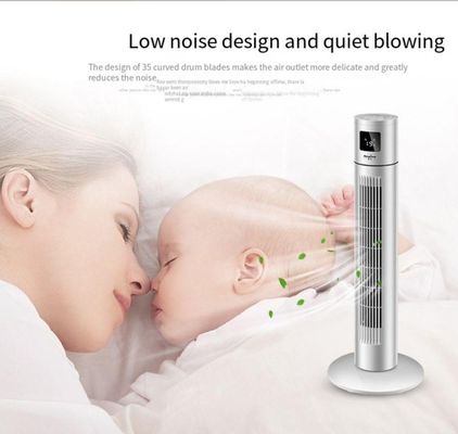 Ventilatore elettrico a torre senza lame da 45 W per ufficio e casa senza raffreddamento