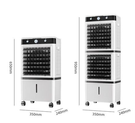 Controllo digitale portatile 14L grande serbatoio dell'acqua raffreddatore d'aria evaporativo per spazi interni
