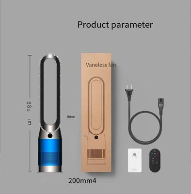 Ventilatore da terra intelligente 3 in 1 con funzioni di raffreddamento e riscaldamento e telecomando