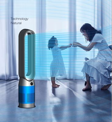 Ventilatore da terra intelligente 3 in 1 con funzioni di raffreddamento e riscaldamento e telecomando