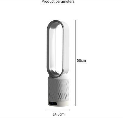 20 pollici ventilatore di circolazione senza lame 2 ore Timer NO Altura regolabile telecomando