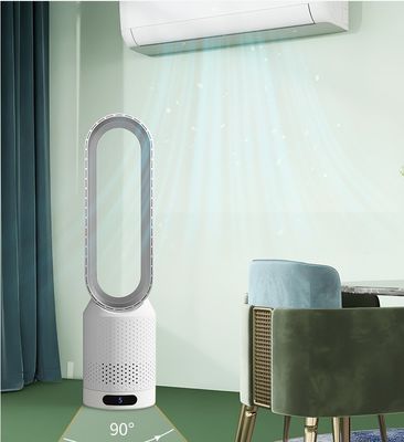20 pollici ventilatore di circolazione senza lame 2 ore Timer NO Altura regolabile telecomando