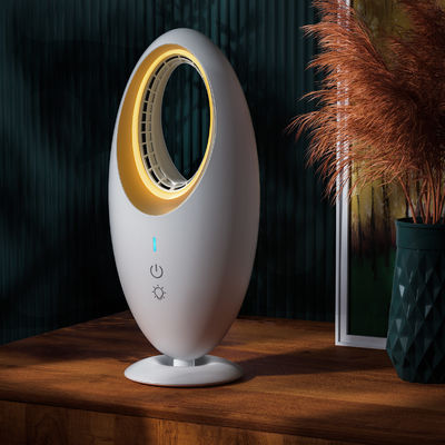 Ventilatore elettrico USB ricaricabile raffreddamento intelligente ventilatore da scrivania senza lama per garage e casa