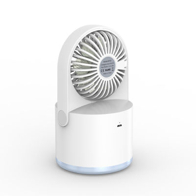 3 velocità regolazione USB carica silenzioso desktop piccolo ventilatore con spray mini umidificatore
