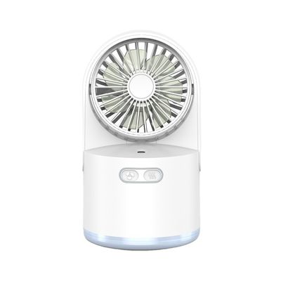Ventilatore di nebbia da tavolo con mini ventilatore USB e spray di umidificazione domestica Tempo di ricarica 3,5 ore