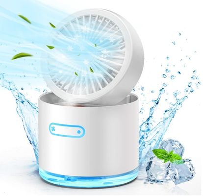 Ventilatore da tavolo ricaricabile USB per ufficio a domicilio Ventilatore da scrivania pieghevole