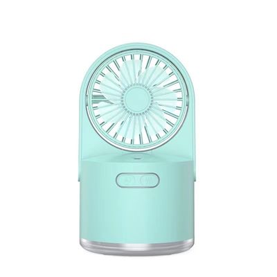 Ventilatore da tavolo ricaricabile USB per ufficio a domicilio Ventilatore da scrivania pieghevole