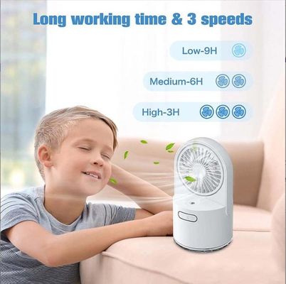 Ventilatore da tavolo ricaricabile USB per ufficio a domicilio Ventilatore da scrivania pieghevole