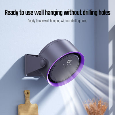 Soluzione di raffreddamento 2 in 1 Ventilatore elettrico da tavolo con controllo touch display e regolazione 5 velocità