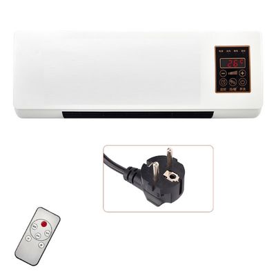 Termostato regolabile 1800W PTC riscaldamento raffreddamento mobile condizionatore d'aria riscaldatore d'aria ventilatore