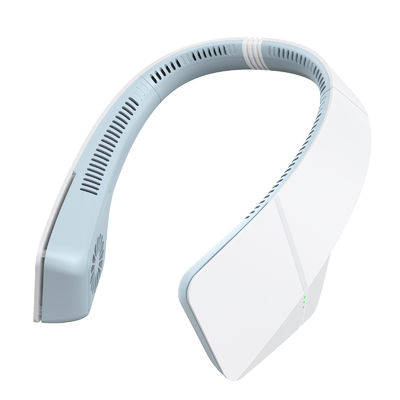 Ventilatore USB ricaricabile per il collo con 18650 batteria 1800mAh e design bladeless