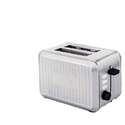 Tostatore in acciaio inossidabile da 750W con tocco freddo e controllo del timer meccanico