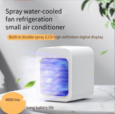 16*13*14.5cm 4000mAh Mini condizionatore di aria ricaricabile Ventilatore portatile di raffreddamento da scrivania