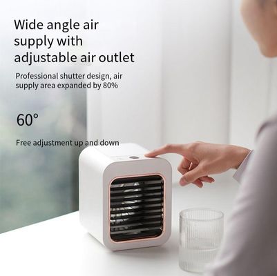 16*13*14.5cm 4000mAh Mini condizionatore di aria ricaricabile Ventilatore portatile di raffreddamento da scrivania