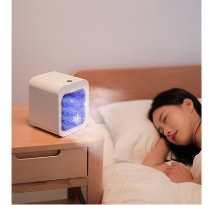 16*13*14.5cm 4000mAh Mini condizionatore di aria ricaricabile Ventilatore portatile di raffreddamento da scrivania