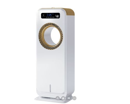 Potente ventilatore di nebbia senza lama con filtro della polvere lavabile e controllo tattile