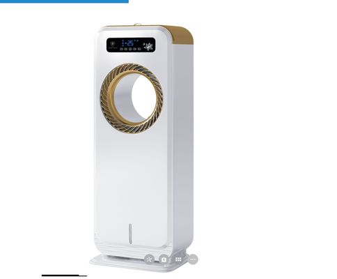 Ventilatore elettrico con umidificatore e raffreddamento idrico