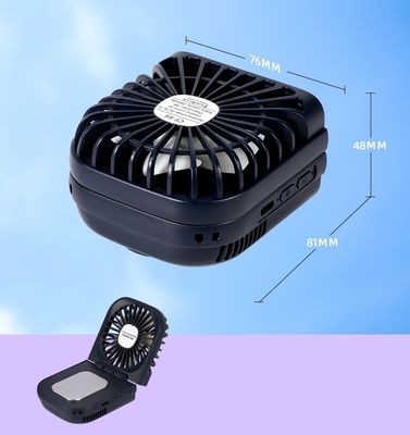 3.7V Compressore a freddo Ventilatore pieghevole portatile Mini Ventilatore da tavolo per il collo