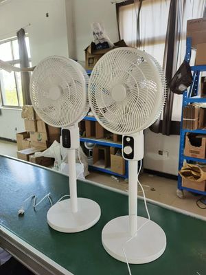 Ventilatore automatico di circolazione della testa di scossa 12 pollici LED Display Ventilatore di raffreddamento verticale del pavimento