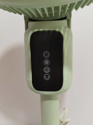 Ventilatore automatico di circolazione della testa di scossa 12 pollici LED Display Ventilatore di raffreddamento verticale del pavimento