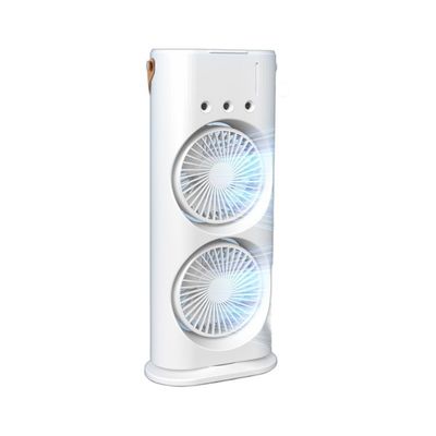 6 Vane rotativo USB linea di alimentazione ventilatore a doppio fine per ufficio a casa ricaricabile