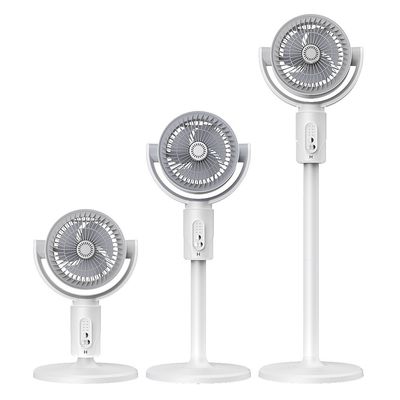 24.5*24CM Torri Ventilatori a piedistallo Carica USB Timing intelligente Capo tremante Ventilatore di circolazione dell'aria
