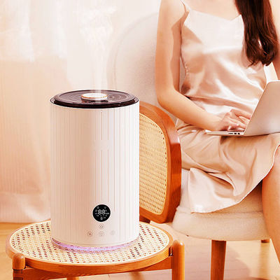 Grande umidificatore a spinta a nebbia fredda per camera da letto Oem 5L Top Fill Ultrasonico elettronico