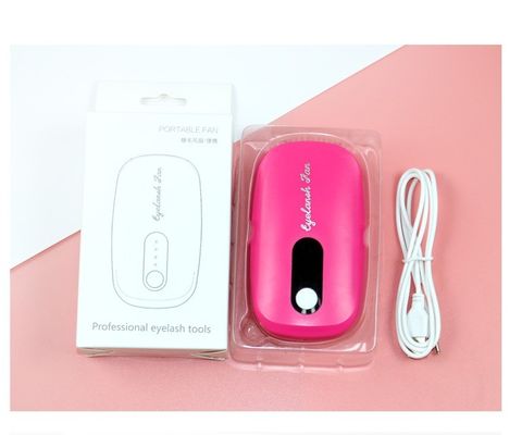 Mini ventilatore di ciglia portatile alimentato USB per estensioni Manuale utente e cavo incluso