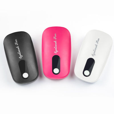 Asciugatrice di ciglia portatile USB ricaricabile Ventilatore per l'asciugatura rapida della colla di estensione delle ciglia